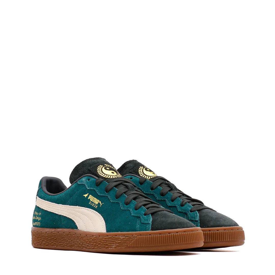 Puma Men x STAPLE Suede G Malachite Snow 393542-01