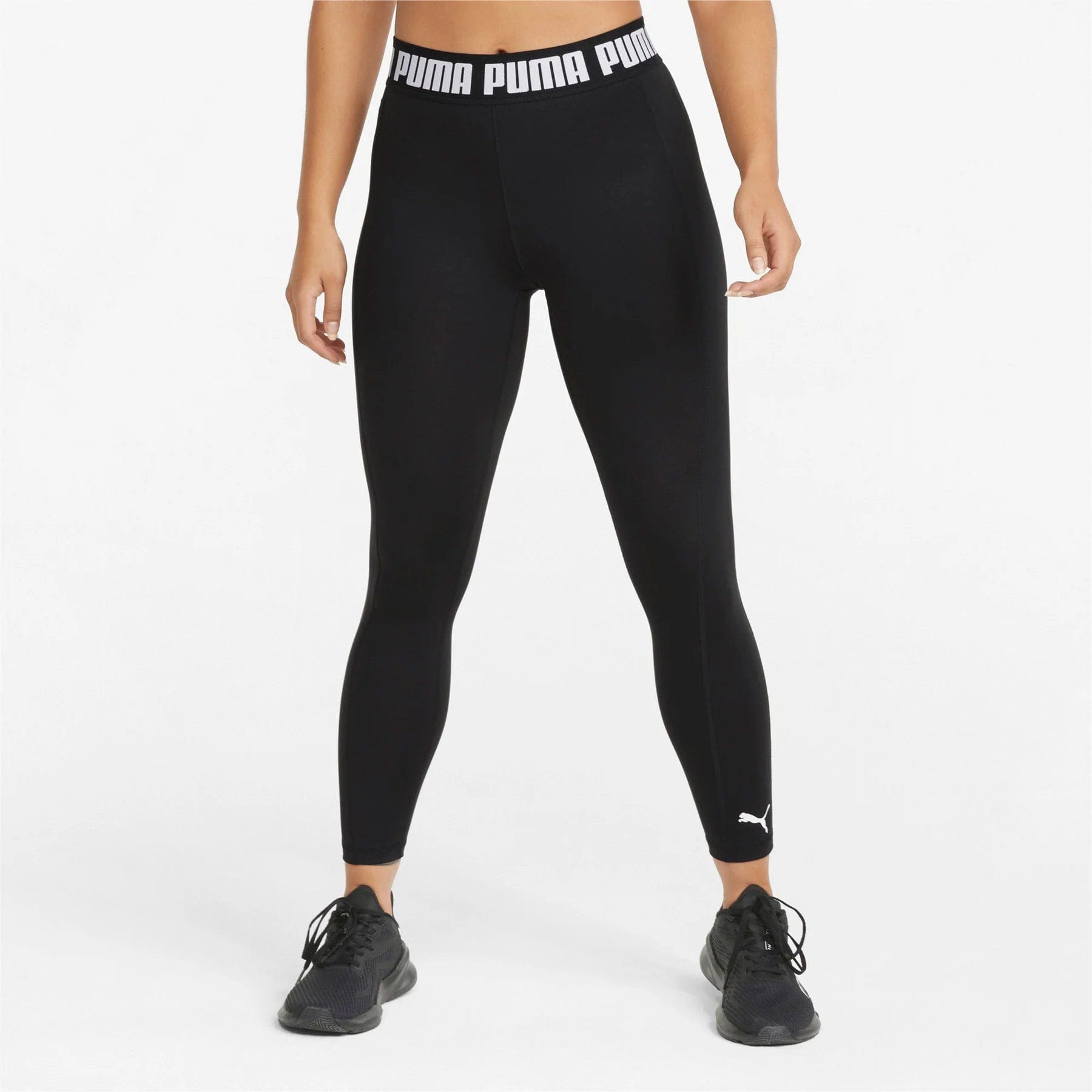 PUMA WOMEN'S STRONG HIGH WAISTED TRAINING BLACK TIGHTS