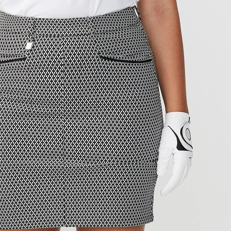 Rohnisch Smooth Skort Black/White Check