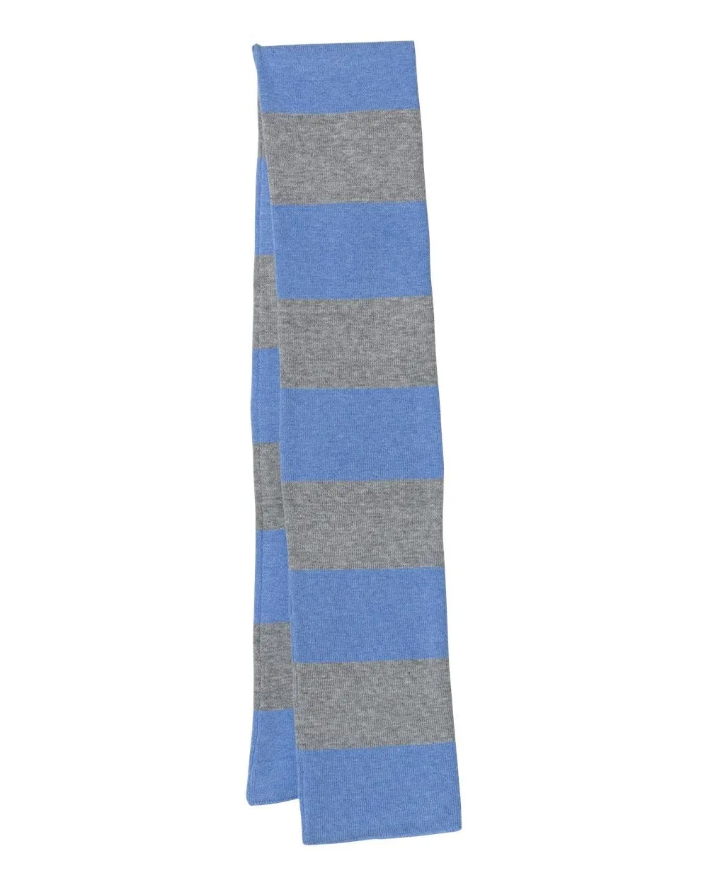 Rugby-Striped Knit Scarf