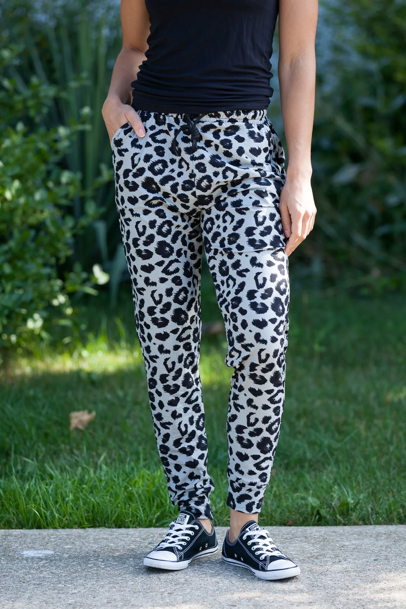 Snow Leopard Joggers