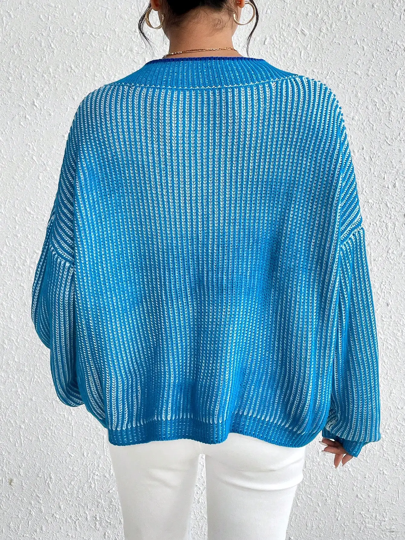 Striped Off the Shoulder Sweater