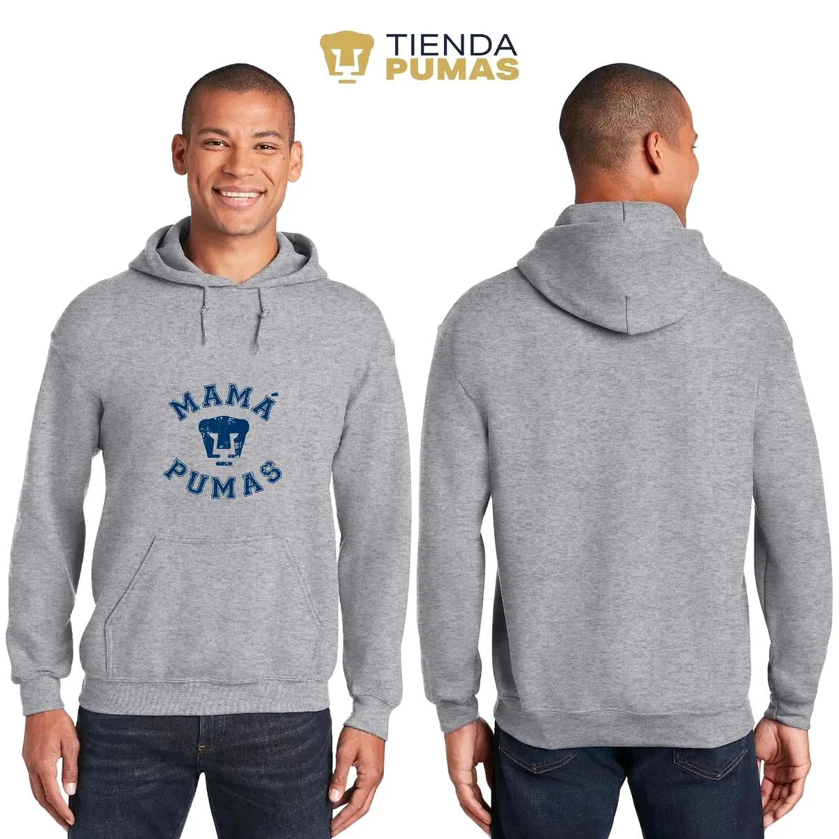 Sudadera Hombre Hoodie  Pumas UNAM Mamá