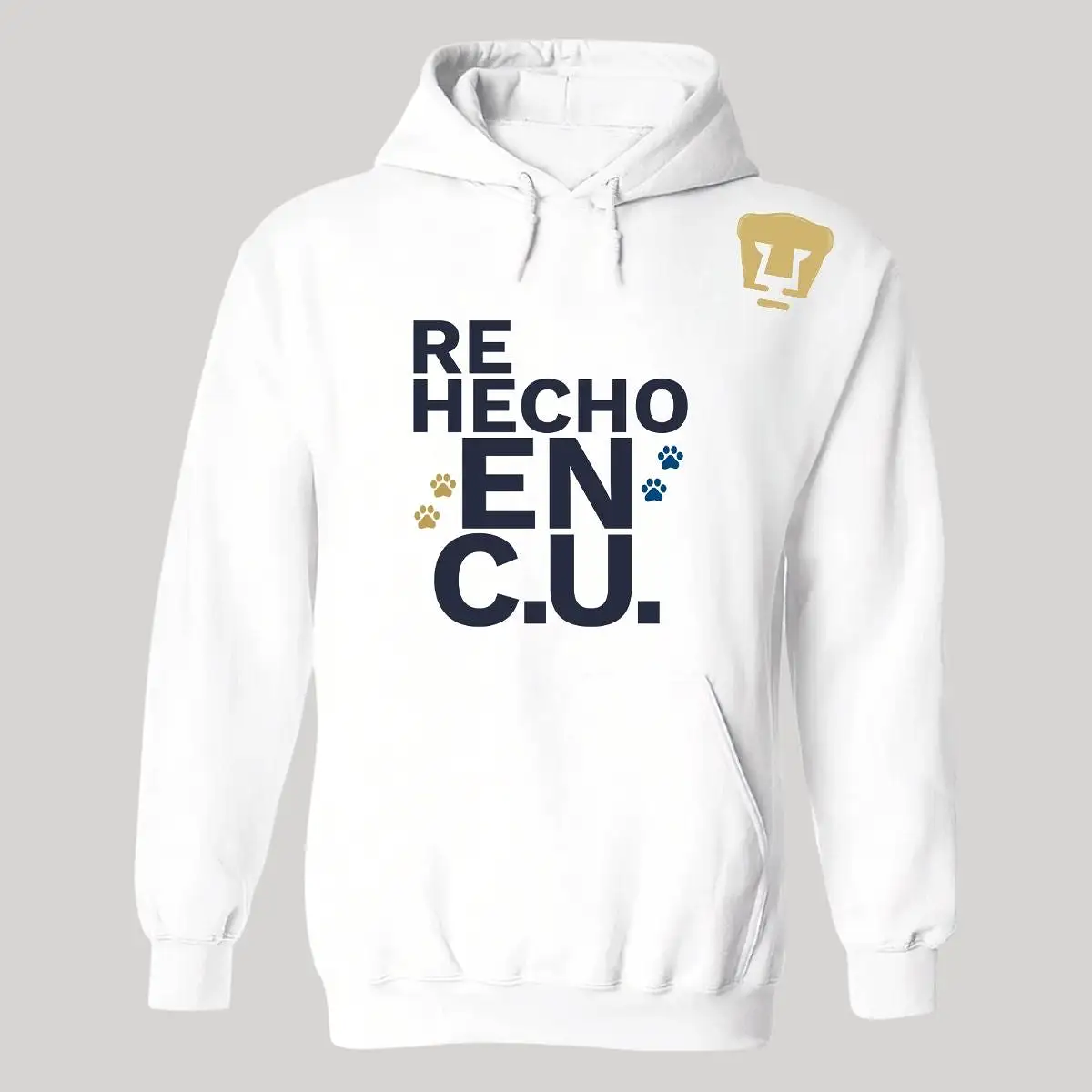 Sudadera Mujer Hoodie Pumas UNAM Re Hecho en C.U.