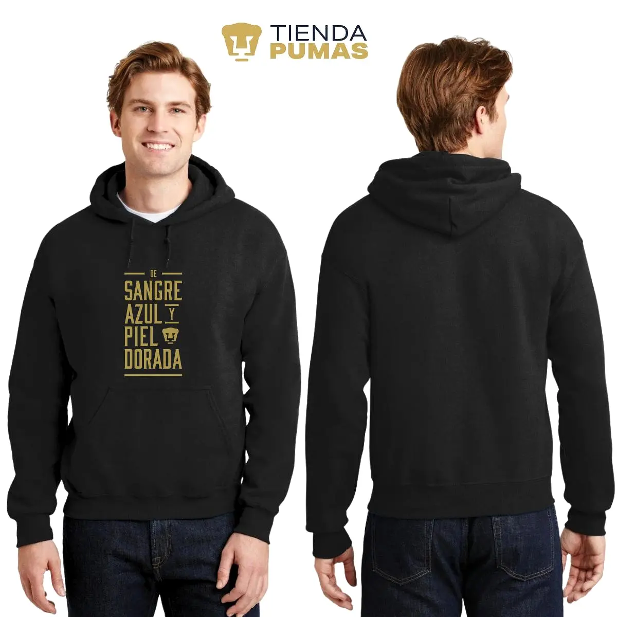 Sudadera para Hombre Hoodie Pumas UNAM De sangre azul