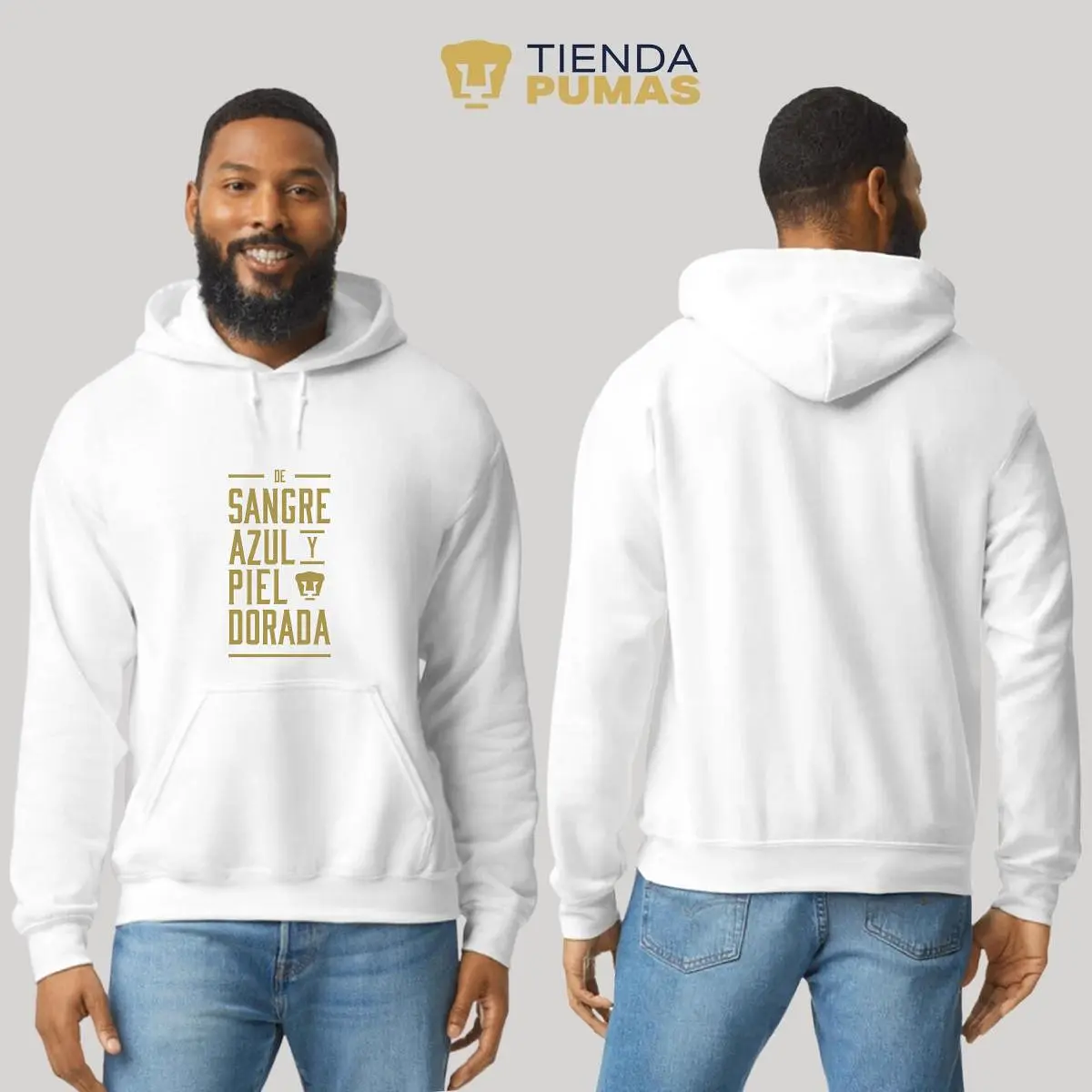 Sudadera para Hombre Hoodie Pumas UNAM De sangre azul