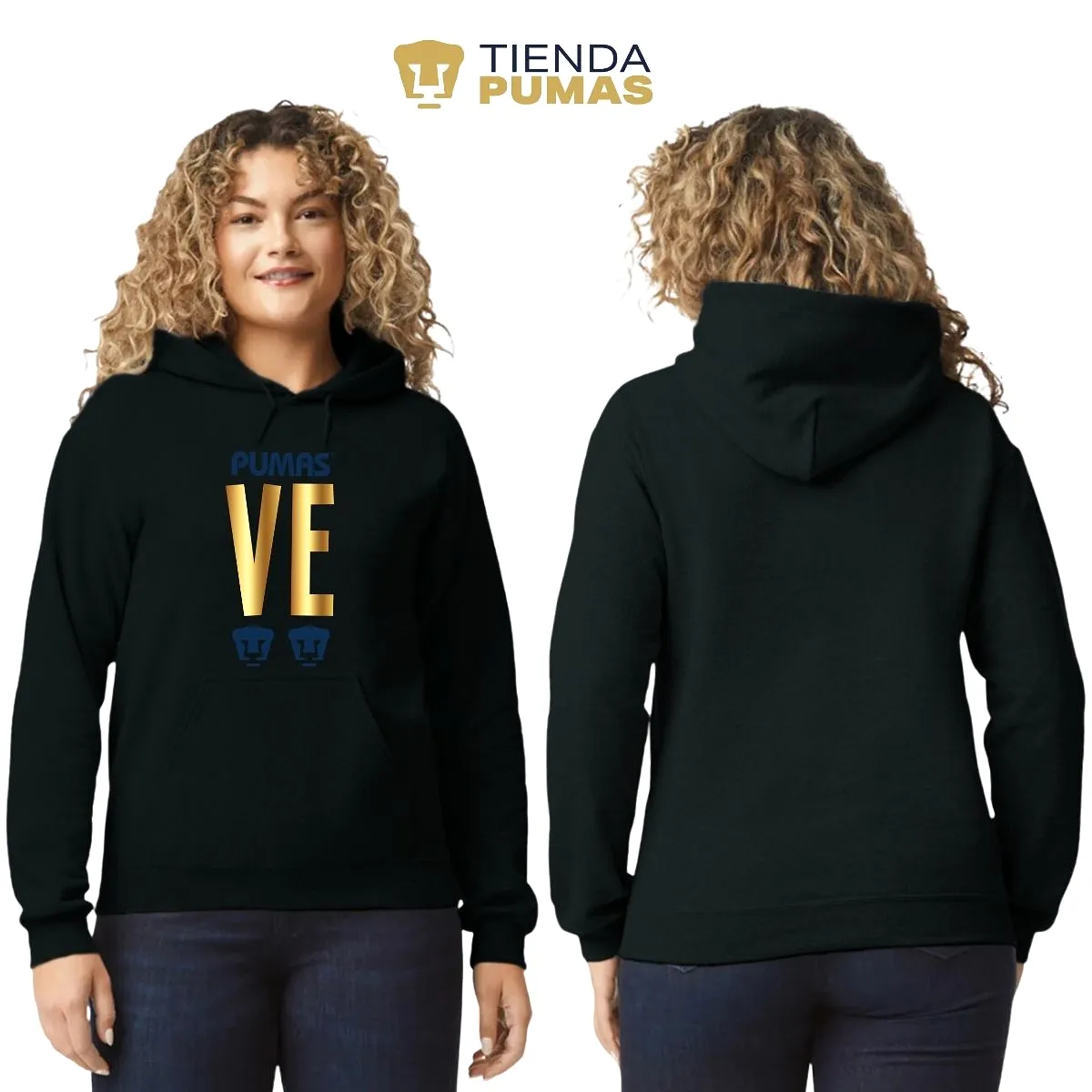 Sudadera para Mujer Hoodie Pumas UNAM Love 2