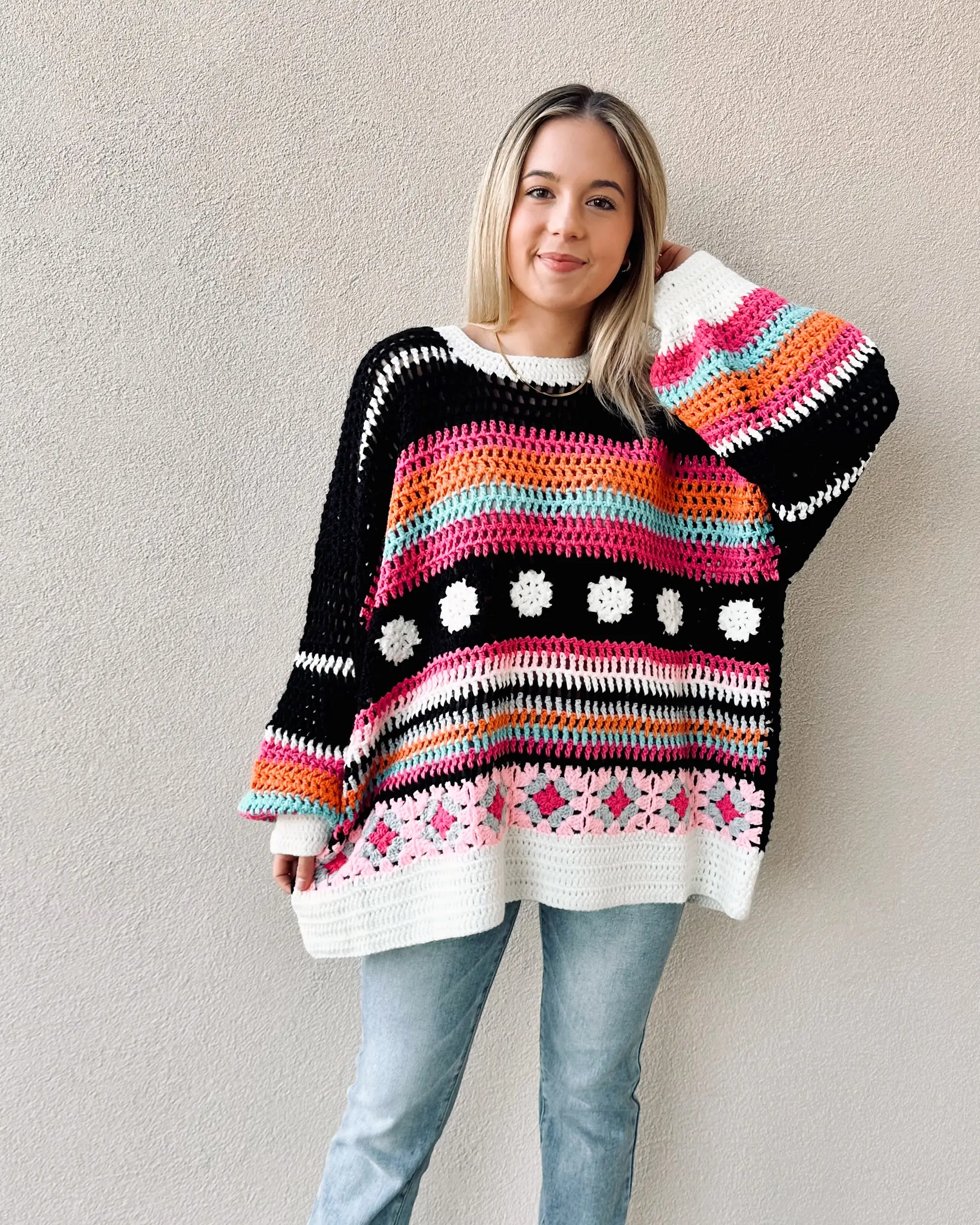 Sugar Plum Oversized Sweater