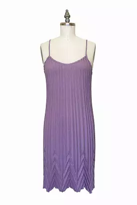 Sunburst Chevron Dress | Lilac