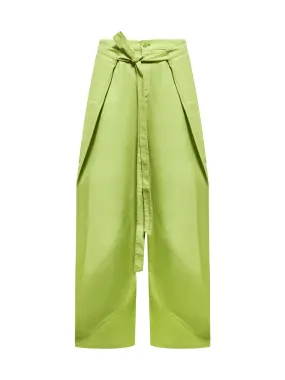 The Attico Over Hero Pleat Detailed Pants