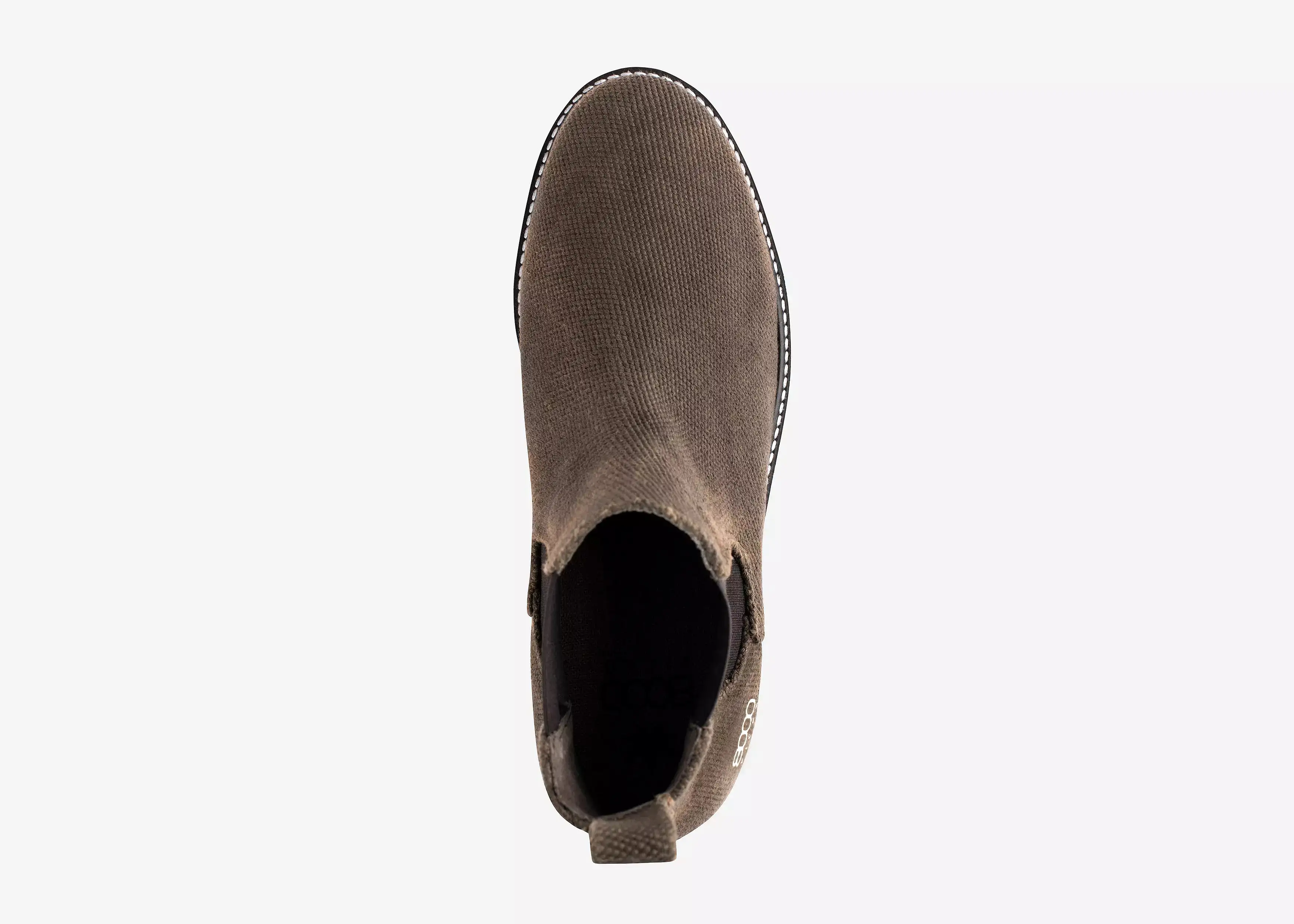 The Crossover Hemp Chelsea for Men in Dark Brown