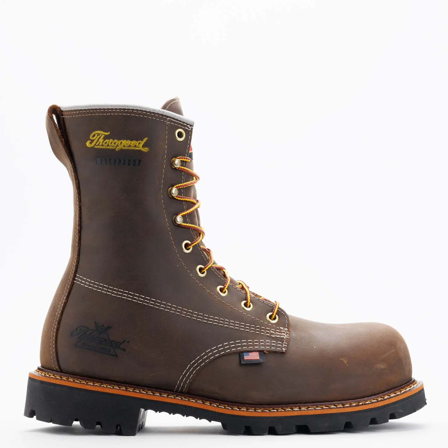 Thorogood American Legacy Series - Waterproof - 8” Crazyhorse Nano Toe 804-4248