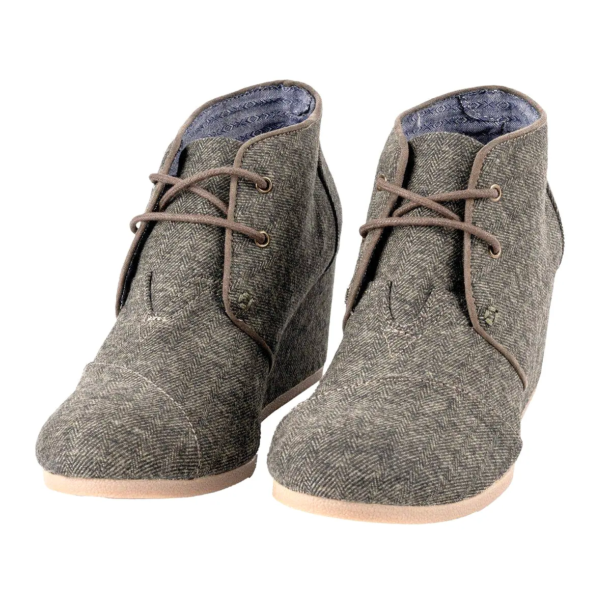 Toms Desert Wedge Boots