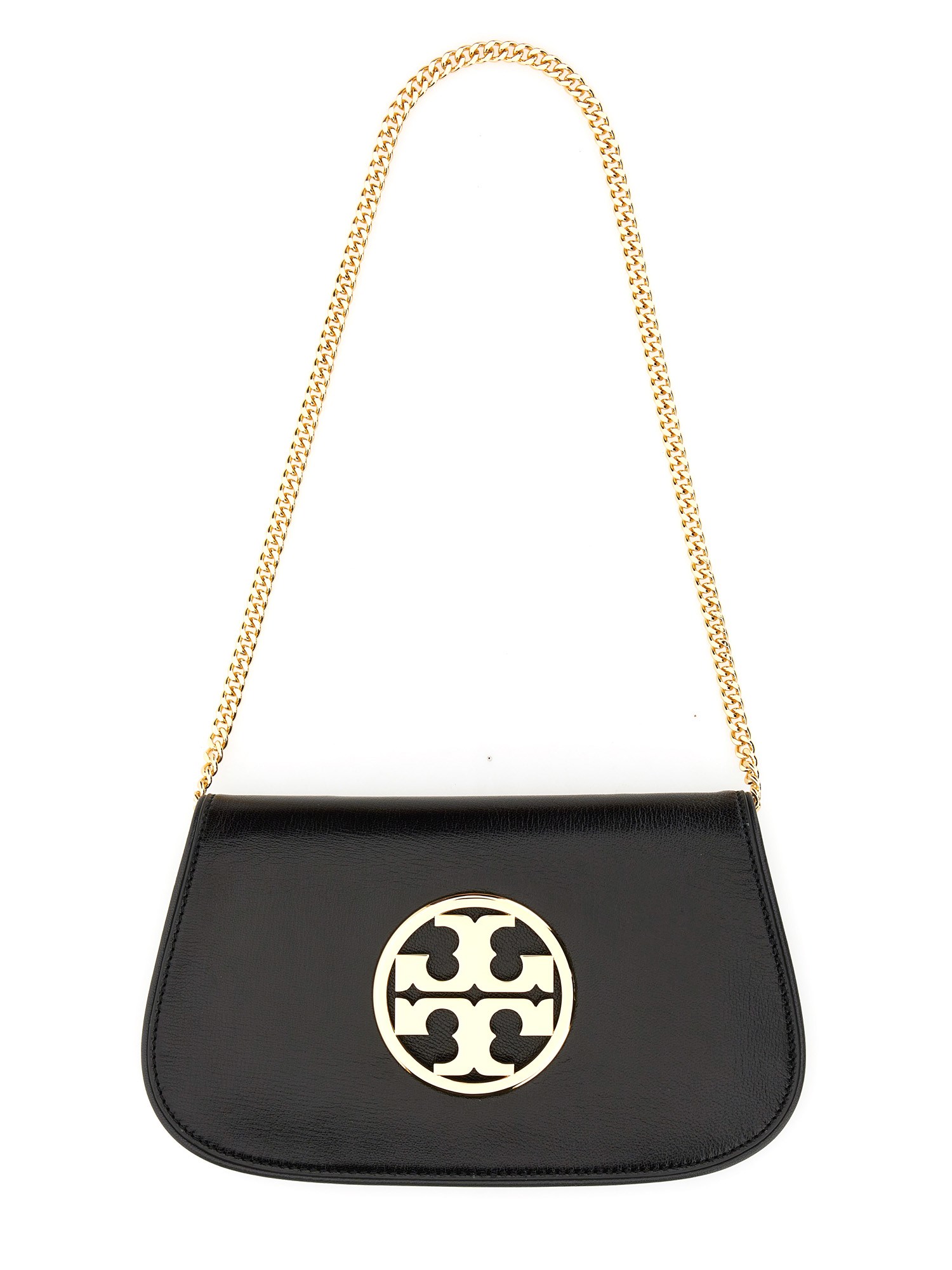 TORY BURCH    LEATHER REVA CLUTCH