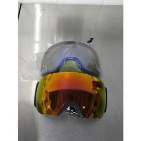 Used Smith I/O MAG XL Snow Goggle - Black '21 | Chromapop Everyday Red Mirror + Extra Lens