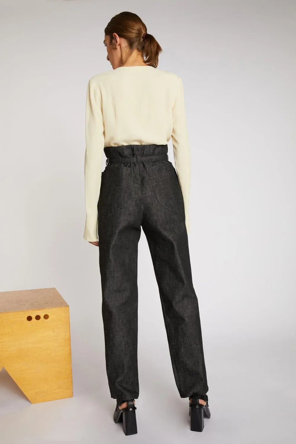 Veronique Leroy - Carrot Denim Pants in Night