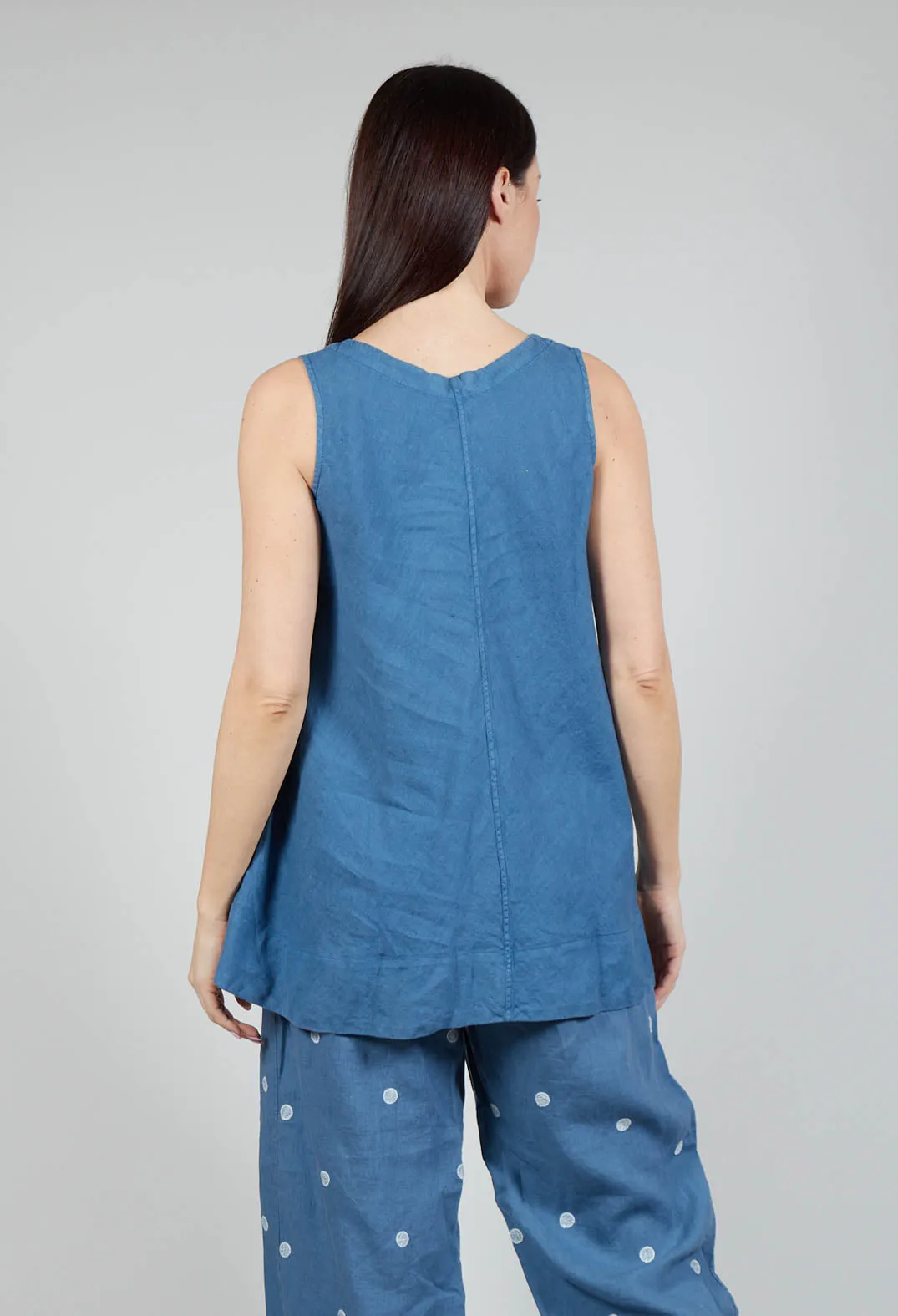 Vest Top in Denim