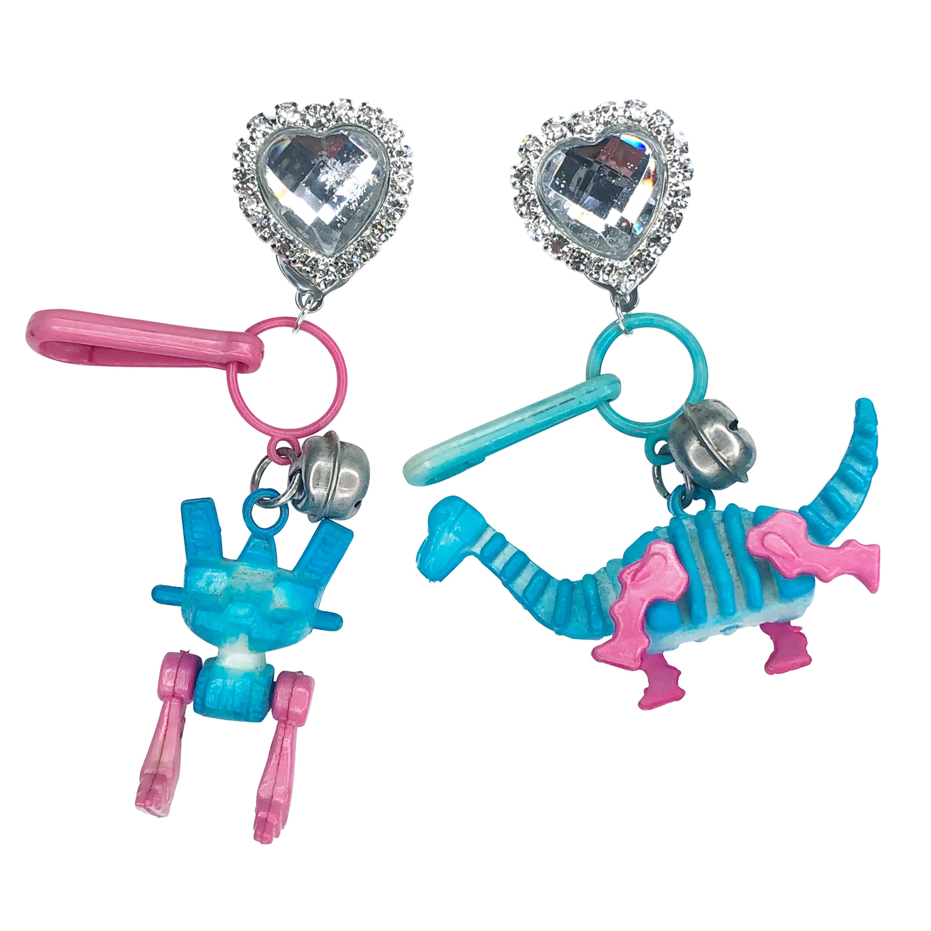 Vintage Transformer Charm Earrings