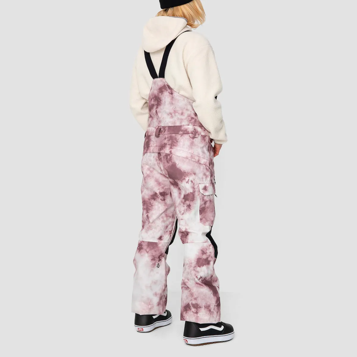 Volcom Creston 3D Stretch Snow Bib Pants Mojave Tie-Dye - Womens