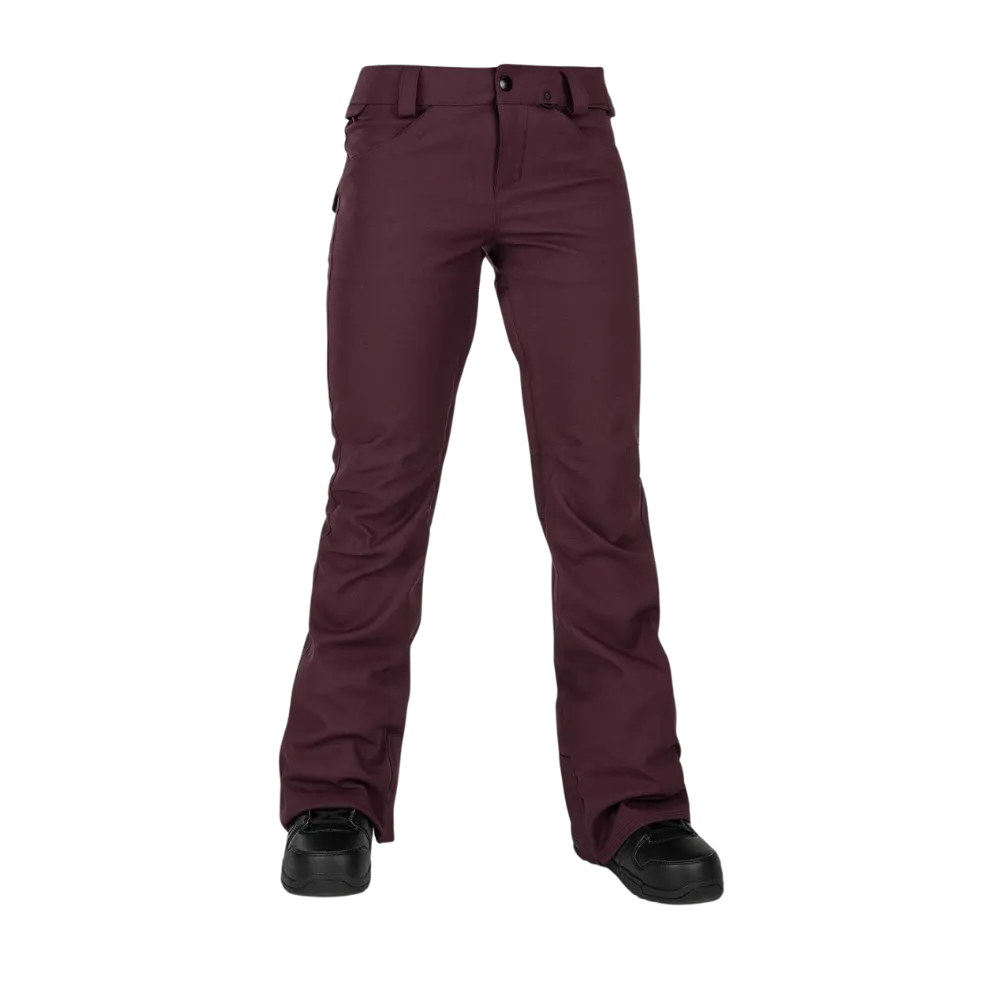 Volcom Womens Species Stretch Pant | Merlot