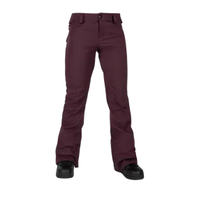 Volcom Womens Species Stretch Pant | Merlot