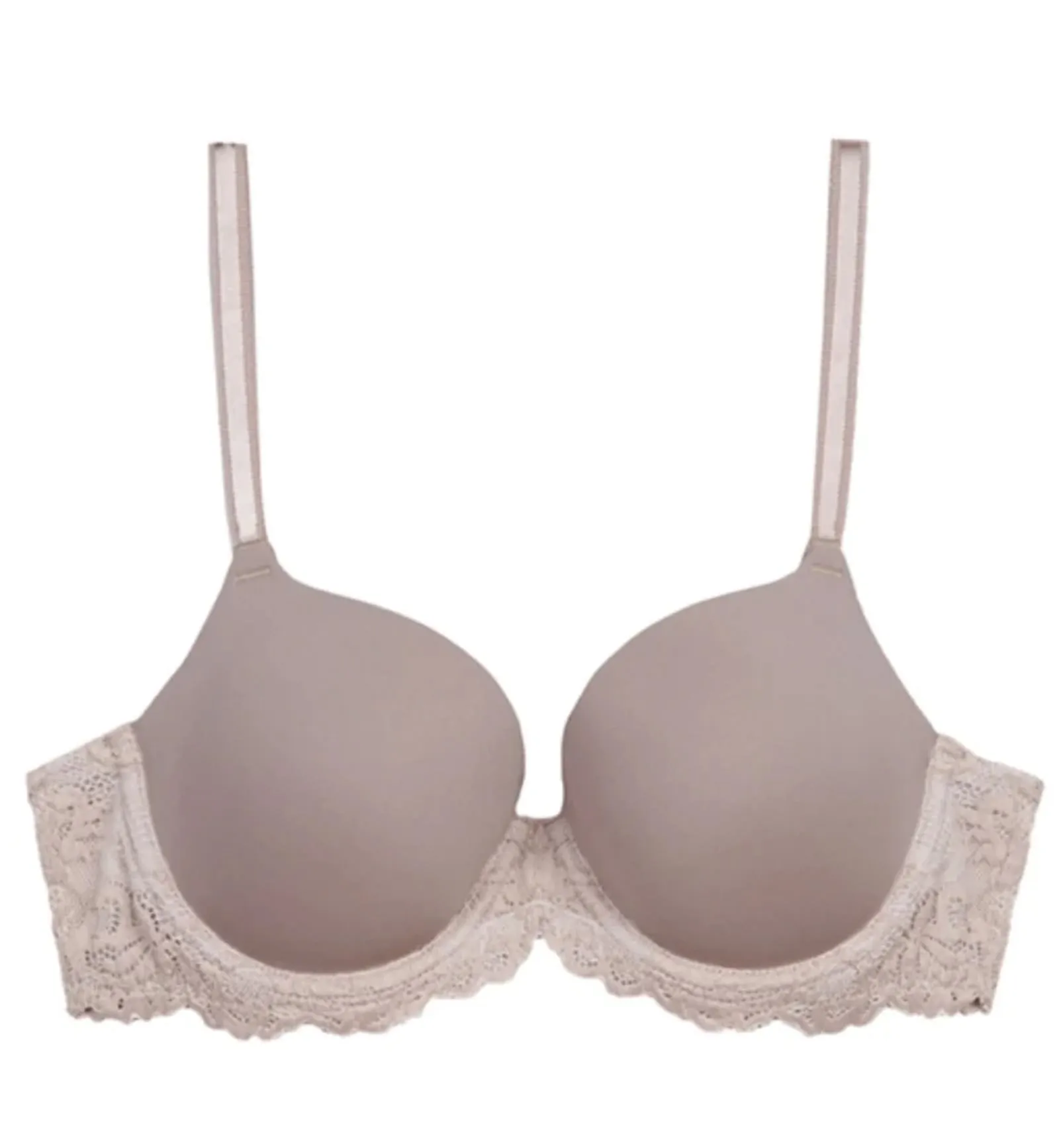 Wacoal Instant Icon Contour Plunge Underwire Bra (853322) - Cafe Au Lait