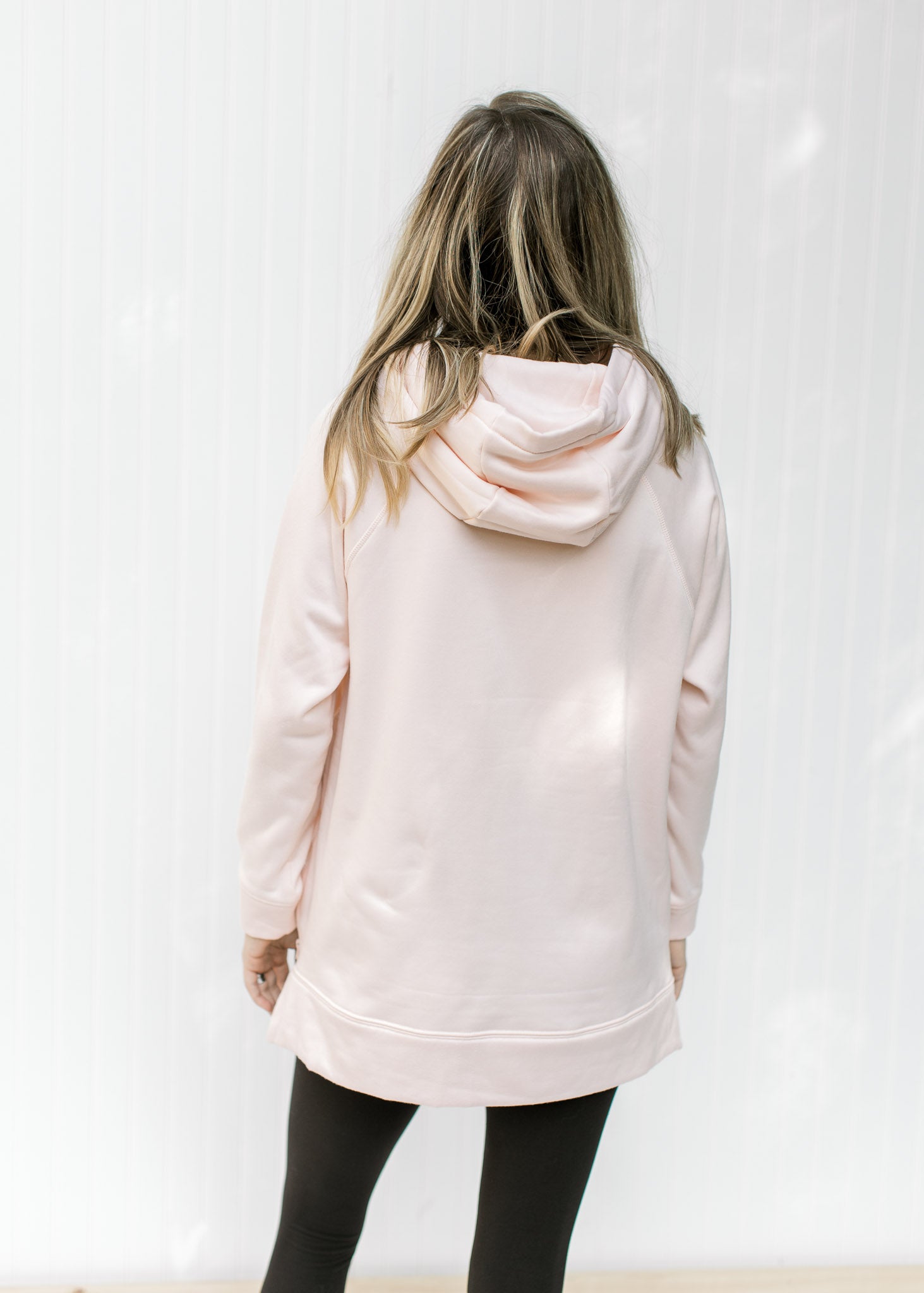 X Dawnes Zipper Sweatshirt  in Blush