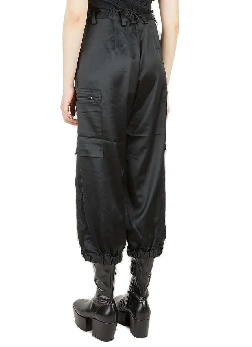 Y-3 Buttoned High-Rise Cargo Pants