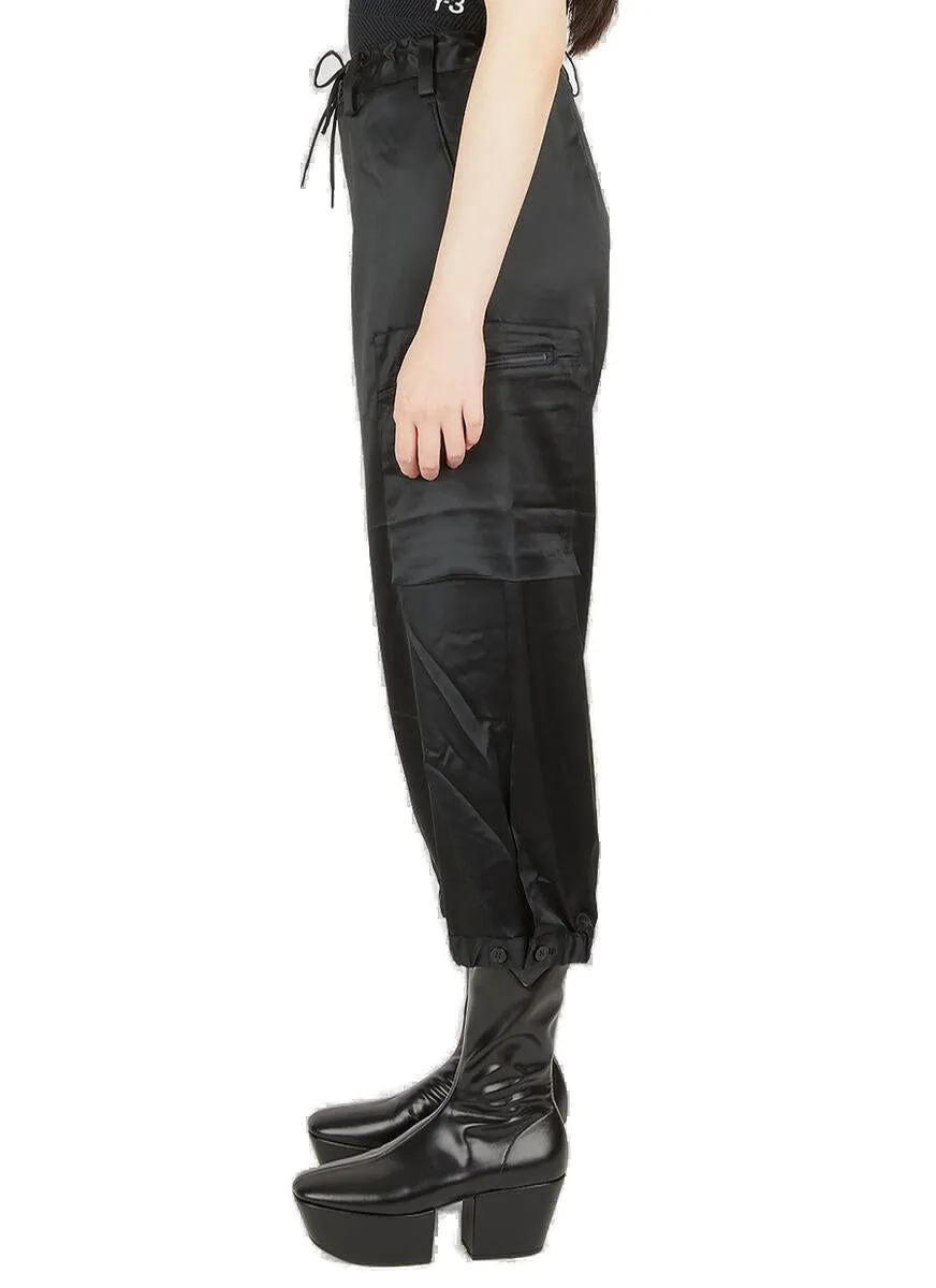 Y-3 Buttoned High-Rise Cargo Pants