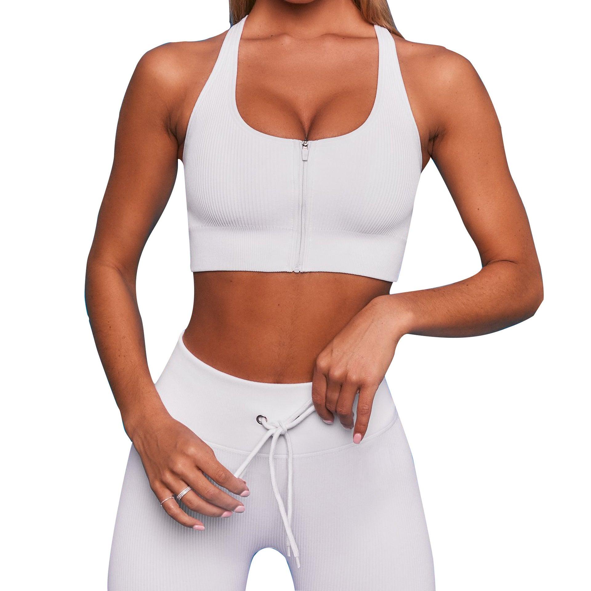 Yoga Clothes Women's Suit Two Piece Seamless Workout